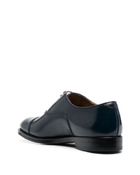 Doucal's Polished Lace Up Oxford Shoes