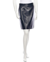 Loewe Leather Skirt