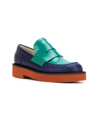 Marni Colour Blocked Loafers