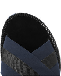Dries Van Noten Leather And Grosgrain Sandals