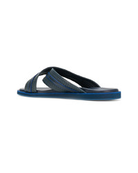 Baldinini Logo Open Toe Sandals