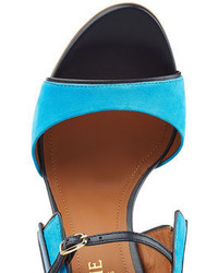Malone Souliers Suede And Leather Sandals