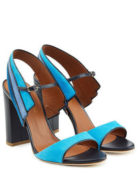 Malone Souliers Suede And Leather Sandals