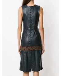 Clé Midi Leather Dress