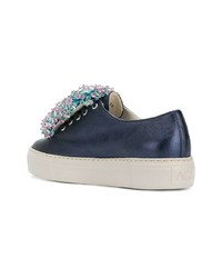 AGL Beaded Front Platform Sneakers