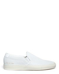 Common Projects Perforated Leather Skate Slip Ons