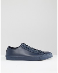 Aldo Amede Sneakers In Blue Leather