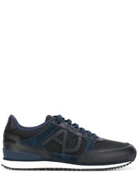Armani Jeans Contrast Panel Sneakers