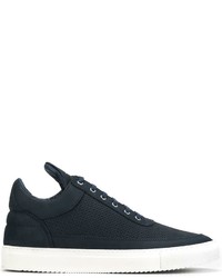 Filling Pieces Perforated Sneakers