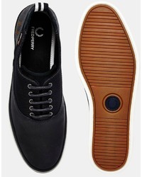 Fred Perry Lawson Nylonleather Sneakers