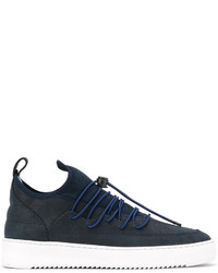 Filling Pieces Neo Suede Panelled Sneakers