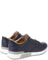 Tod's Panelled Leather Sneakers