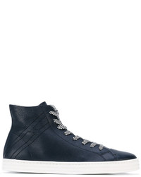 Hogan Rebel Lace Up Hi Top Sneakers