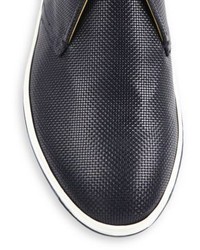 Giorgio Armani Textured Chukka Sneakers