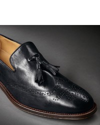 Charles Tyrwhitt Navy Adler Tassel Loafer Shoes