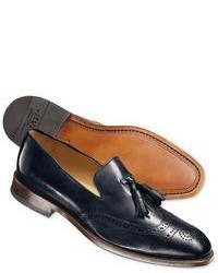 Charles Tyrwhitt Navy Adler Tassel Loafer Shoes