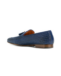 Andrea Ventura Weave Tassel Loafers