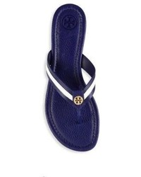 Tory Burch Martime Leather Thong Sandals