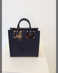 Sophie Hulme Albion Square Tote Bag Midnight Navy