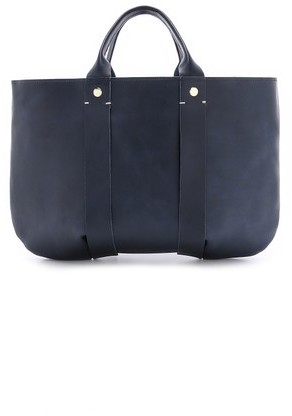 Clare V. Giant Tropezienne Tote - Acid Wash