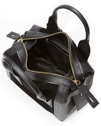 Pierre Hardy Duffle Small Leather And Suede Tote