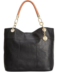 Tommy Hilfiger Leather Th Signature Tote