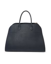 The Row Margaux 15 D Textured Leather Tote