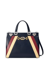 Gucci Medium Zumi Tricolor Leather Bag