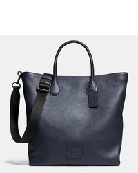 Coach Mercer Tote In Pebble Leather