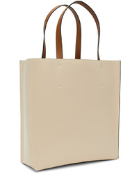 Marni Navy Off White Large Museo Tote