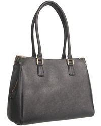 Calvin Klein On My Corner Saffiano Leather Satchel Tote Handbags