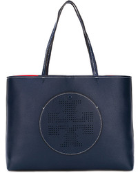 Tory Burch Perforated Logo Tote