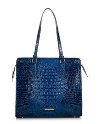 Brahmin Tia Leather Tote In Sapphire At Nordstrom