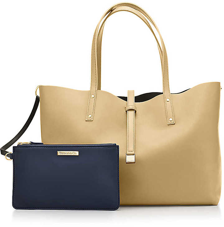 Tote Tiffany & Co Beige in Suede - 30191775