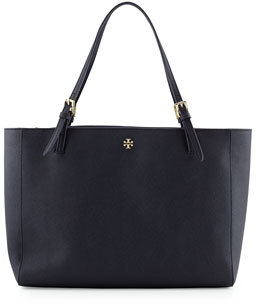 Totes bags Tory Burch - Saffiano leather tote - 30517657DARKPEONY
