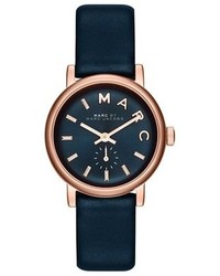 Marc by Marc Jacobs Baker Leather Strap Watch 28mm