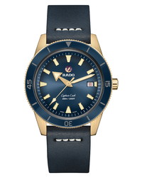 Rado Captain Cook Automatic Leather Watch