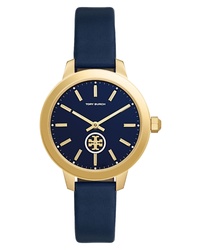 Tory Burch Collins Leather Watch