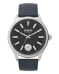 Versus Versace Colonne Leather Watch