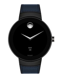 Movado Connect Silicone Leather Smart Watch