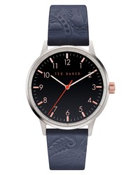 Ted Baker London Cosmop Leather Watch