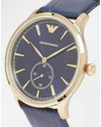 Emporio Armani Gold Detail Watch Ar1848