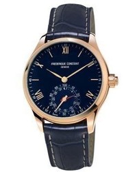 Frederique Constant Horological Leather Strap Smart Watch