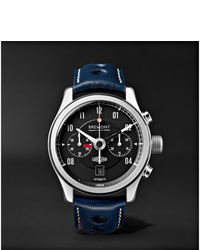 Bremont Mkii Jaguar Automatic 43mm Stainless Steel And Alligator Watch