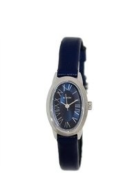 Nixon Scarlet Leather A247307 00 Blue Leather Quartz Watch With Blue Dial