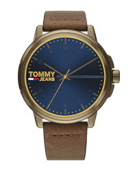 Tommy Jeans Urban Explorer Leather Watch