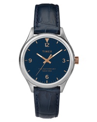 Timex Waterbury Leather Watch