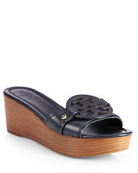 Tory Burch Madalena Leather Wedges