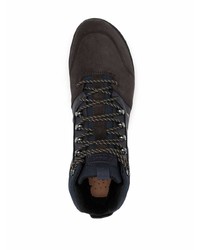 Geox Lace Up High Top Sneakers