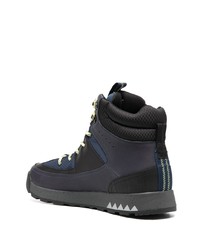 Lacoste Panelled High Top Trainer Boots